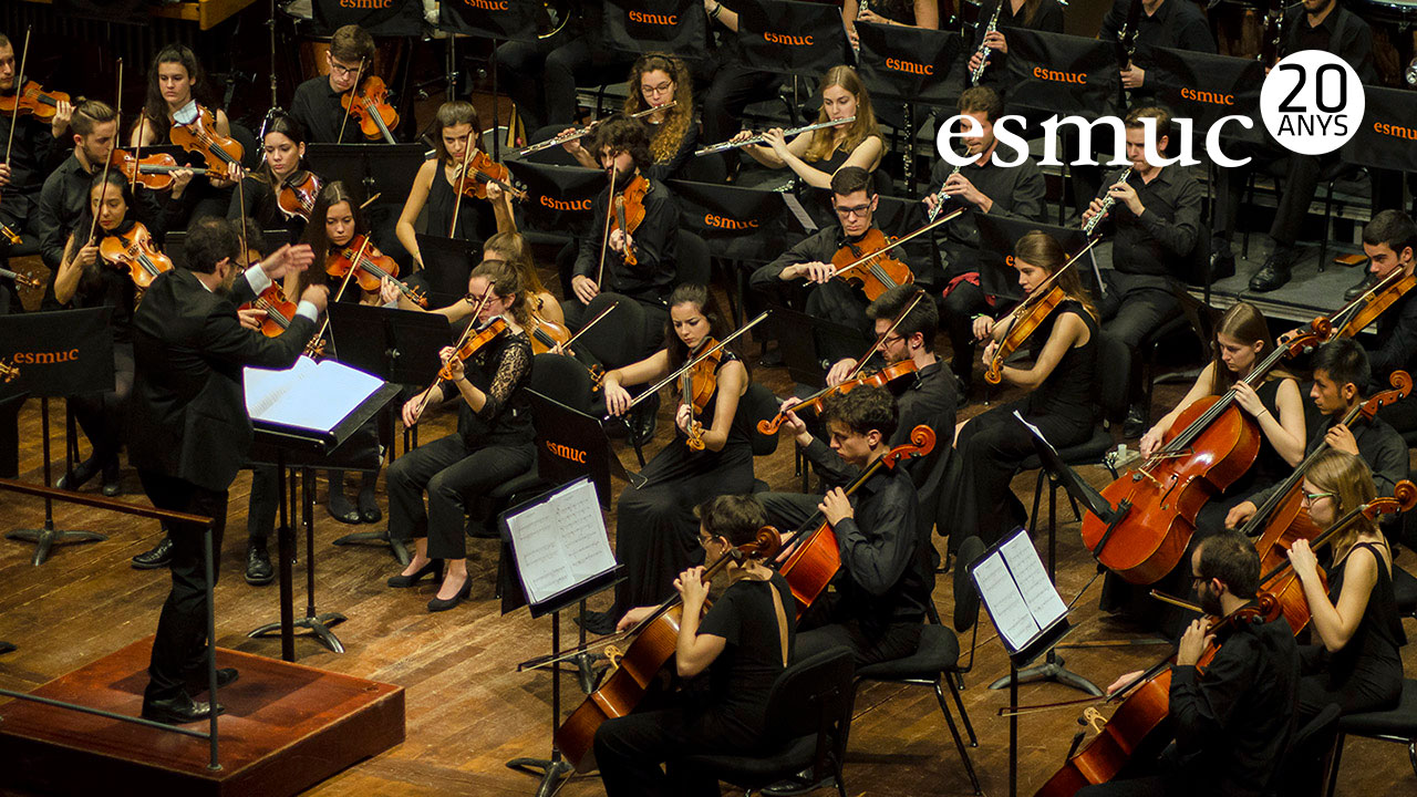 Grans Conjunts Orquestra Simfonica Esmuc Francesc Prat Fotografia Carlos Gracia