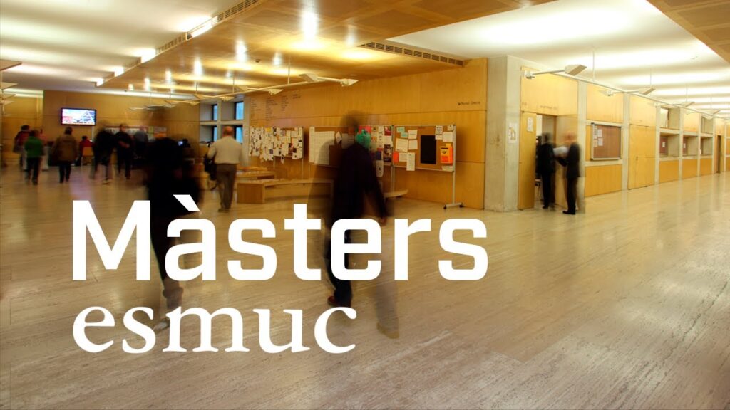 Masters Esmuc