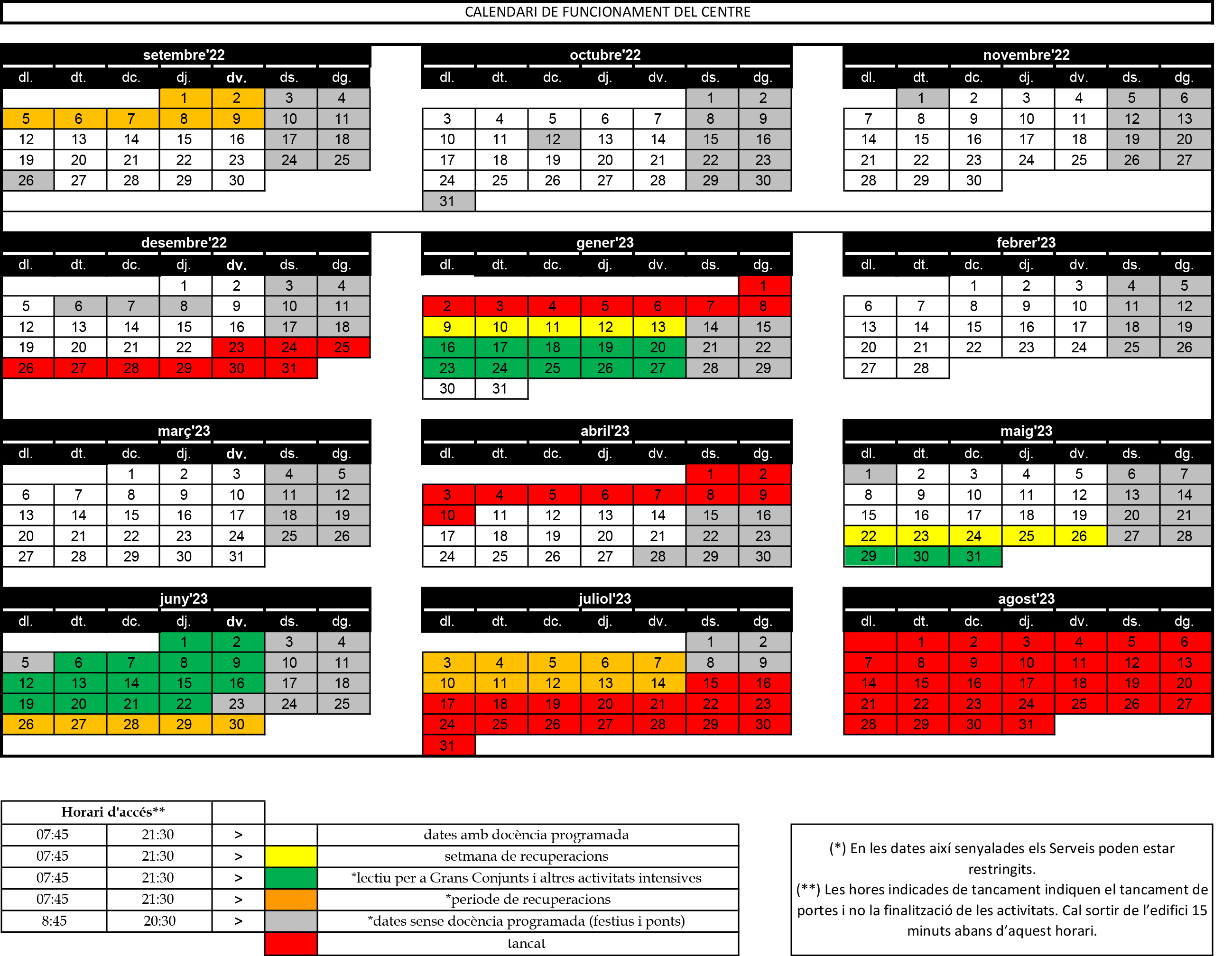 Calendari Ca 2022 23 V8