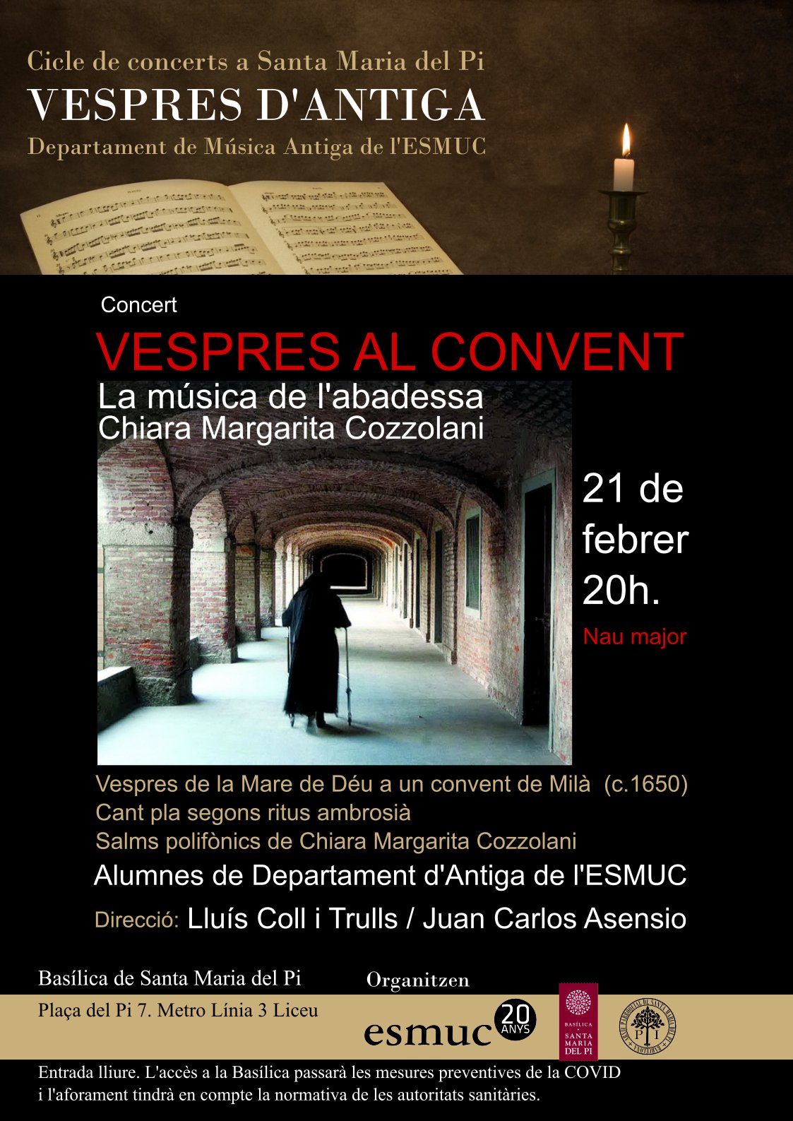 Programa Vespres al Convent