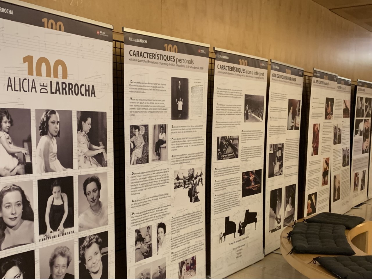 Exposició Alicia de Larrocha 