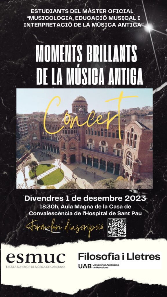 Cartell Concert Esmuc Uab