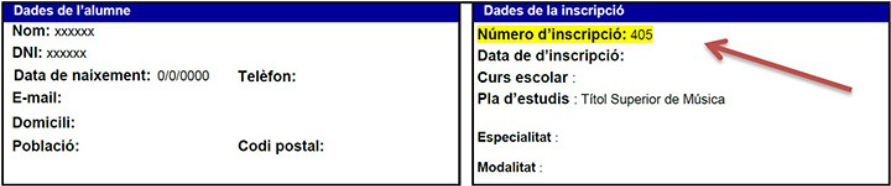 inscripció proves accés 2024-2025