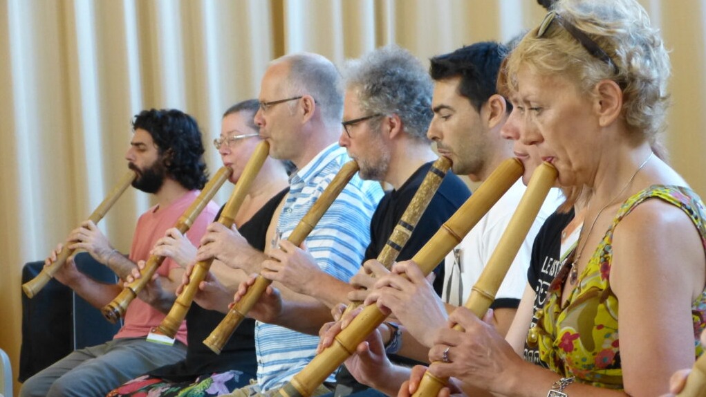 Taller shakuhachi