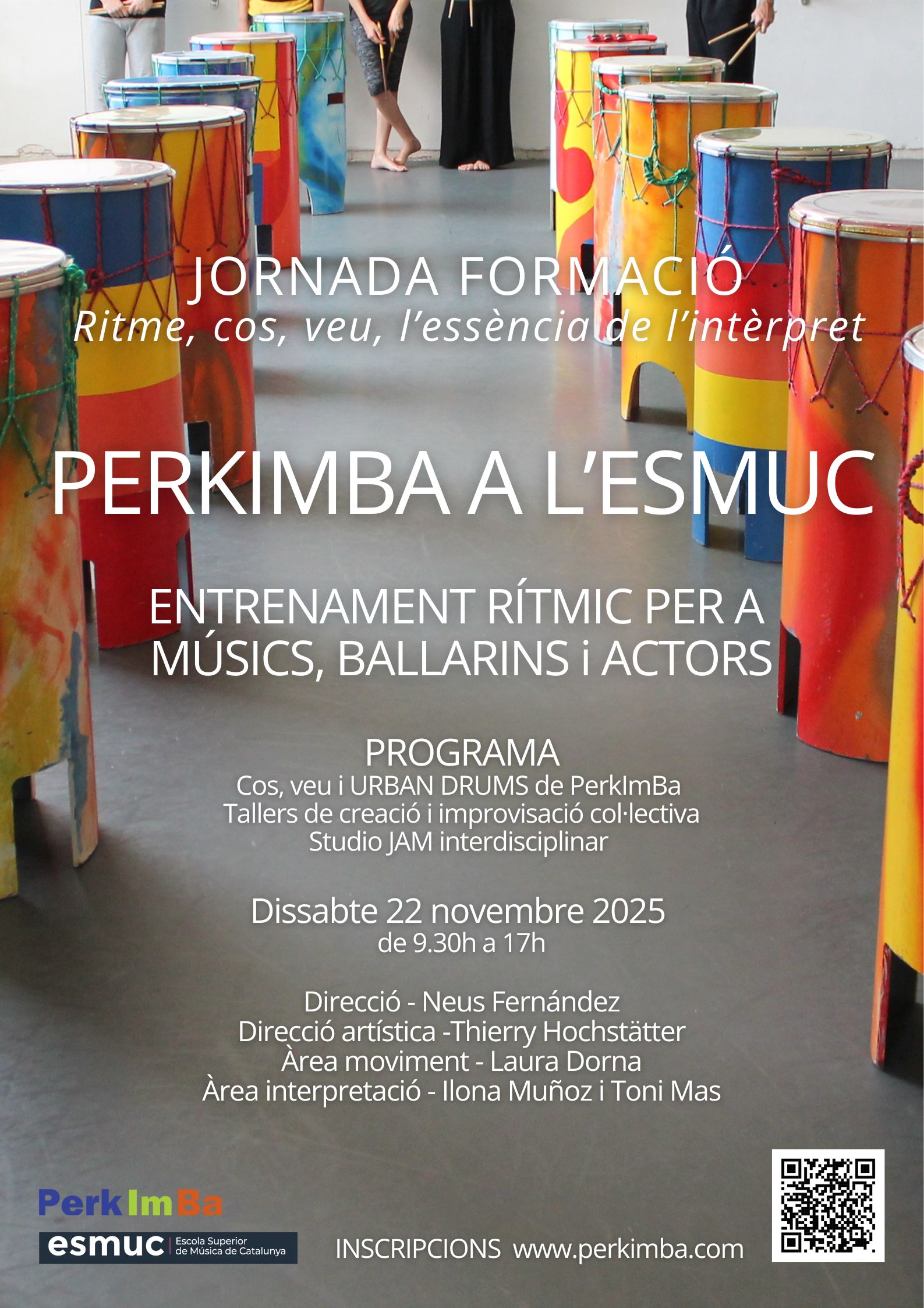 Cartell Perkimba Esmuc 2025