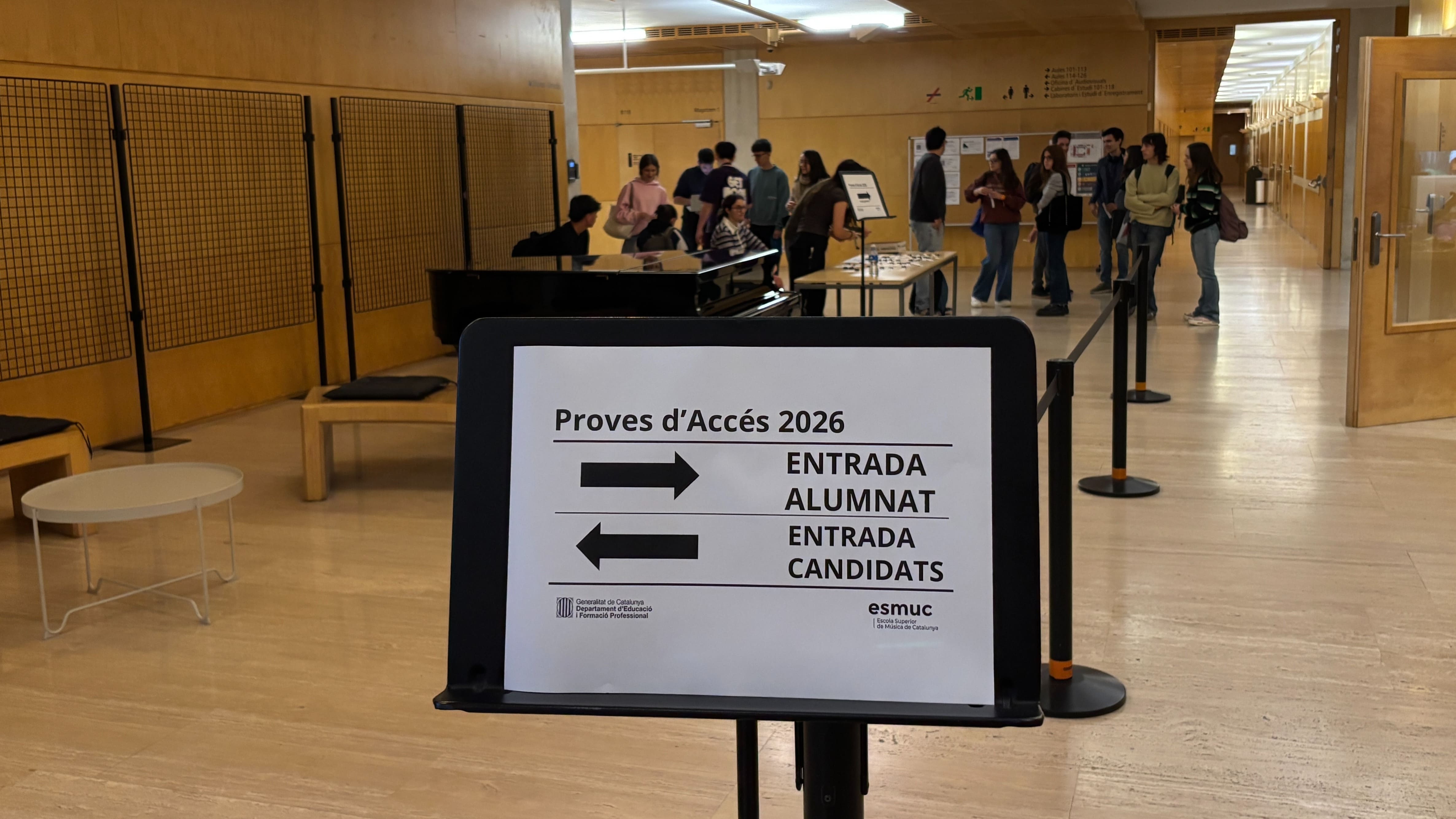 Proves Accés ESMUC, setembre 2026. Proves Accés ESMUC, setembre 2026.